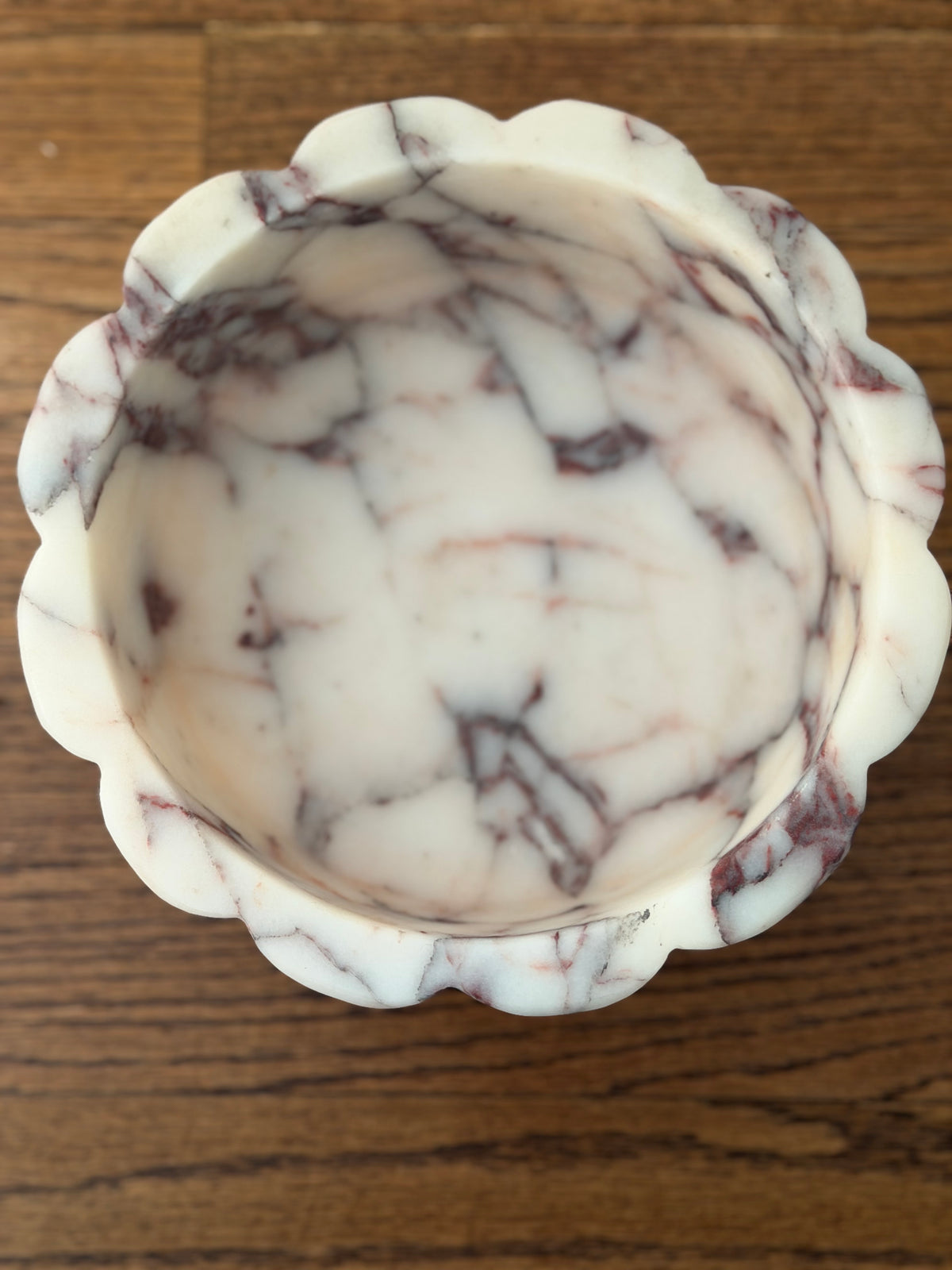 Scallop in Calacatta Viola I