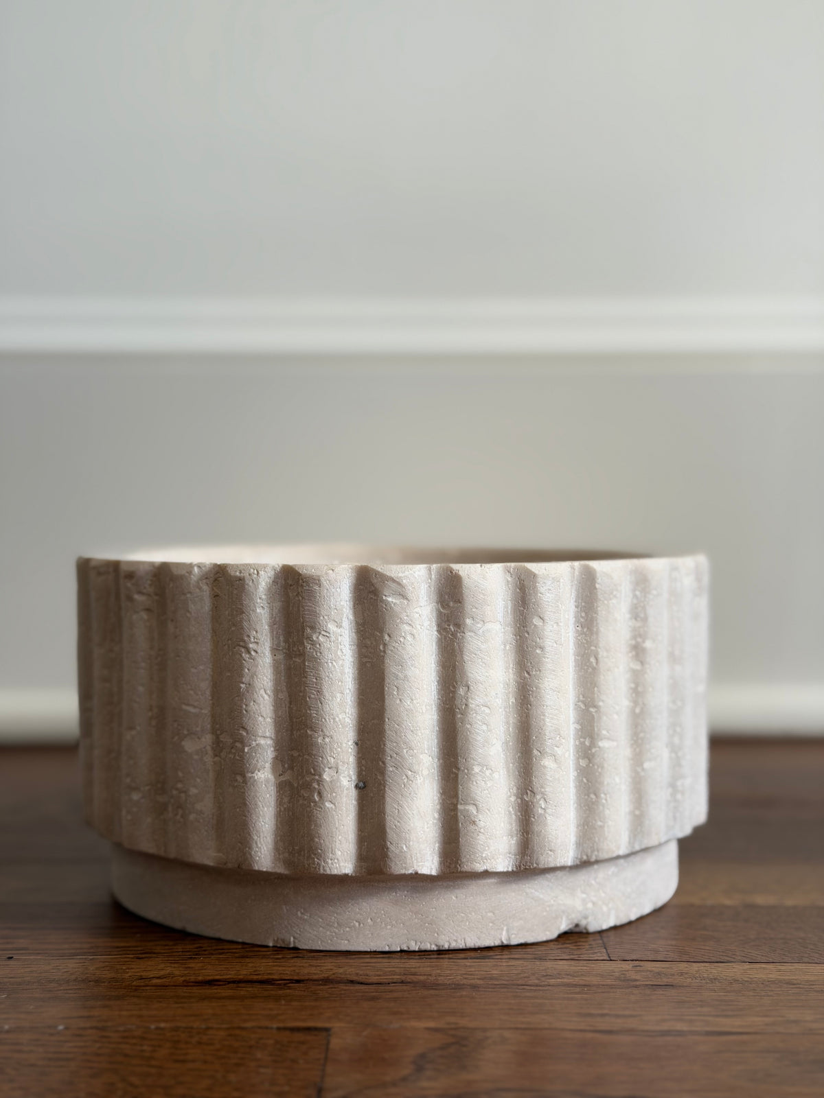 Flute in Travertine
