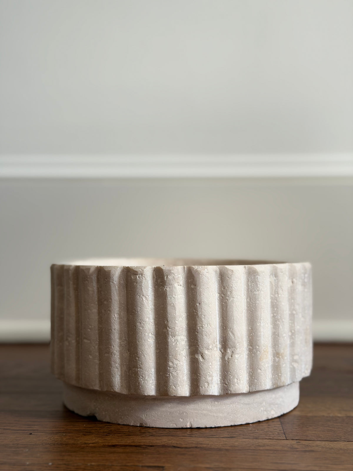Flute in Travertine