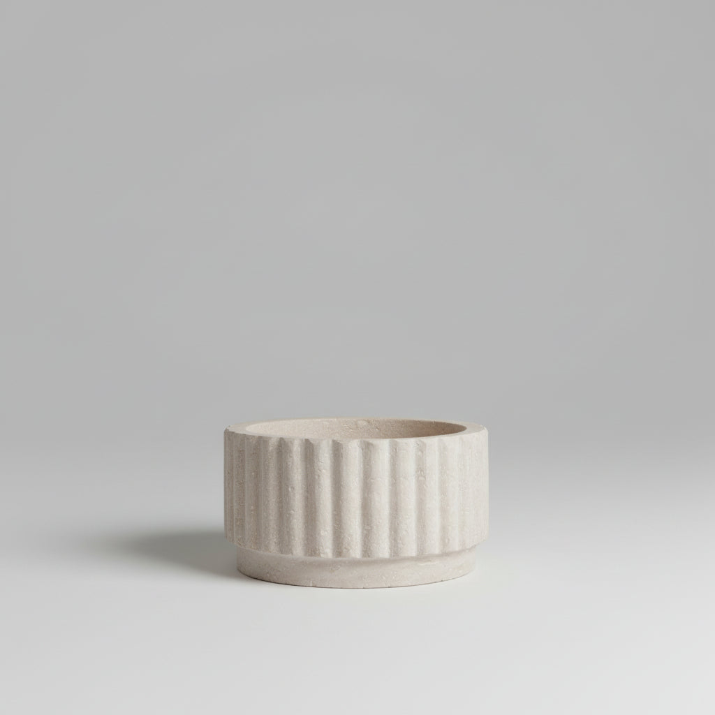Flute in Travertine