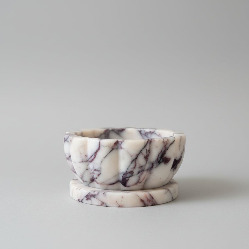 Scallop in Calacatta Viola I
